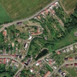 Satellite imagery of [Věžky] church t., CZ