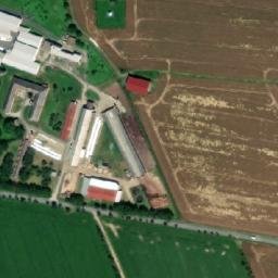 Satellite imagery of [Kurovice] church t., CZ