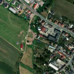 Satellite imagery of [Fryšták] church t., CZ