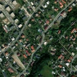 Satellite imagery of [Fryšták] church t., CZ