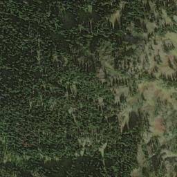 Satellite imagery of Punch Bowl Pass, CA