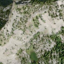 Satellite imagery of Mount Burnett, CA
