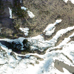 Satellite imagery of Mount Haig, CA