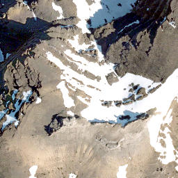 Satellite imagery of Castle Peak, CA