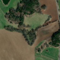 Satellite imagery of [Hrádek-Zbynice] church t., CZ
