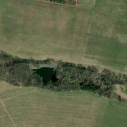 Satellite imagery of [Budětice] church t., CZ