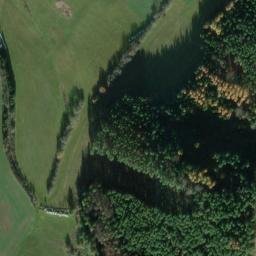 Satellite imagery of [Hejná] church sanctus t., CZ