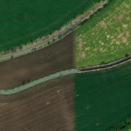 Satellite imagery of [Topolany u Vyškova] church t., CZ