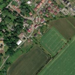 Satellite imagery of [Věžky] church t., CZ