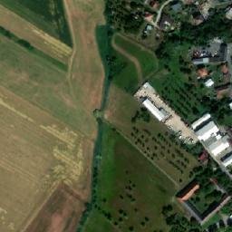 Satellite imagery of [Fryšták] church t., CZ