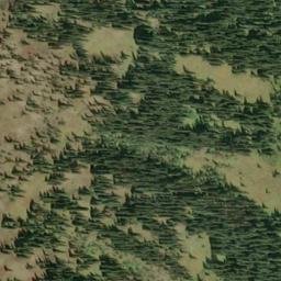 Satellite imagery of Mount Outram, CA