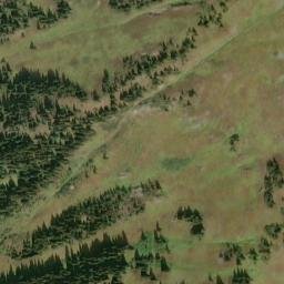 Satellite imagery of Mount Outram, CA