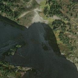 Satellite imagery of Mount Dewdney, CA