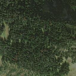 Satellite imagery of Punch Bowl Pass, CA