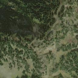 Satellite imagery of Punch Bowl Pass, CA