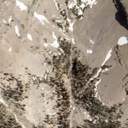Satellite imagery of Castle Peak, CA