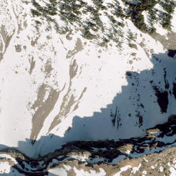 Satellite imagery of Windsor Mountain, CA