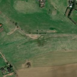 Satellite imagery of [Budětice] church t., CZ