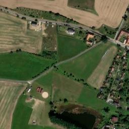 Satellite imagery of [Řepice] church t., CZ