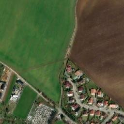 Satellite imagery of [Drnovice u Vyškova] church t., CZ