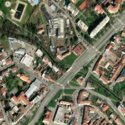 Satellite imagery of [Vyškov] church t., CZ