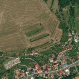 Satellite imagery of [Všemina] church t., CZ