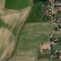 Satellite imagery of [Řepice] church t., CZ