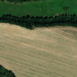 Satellite imagery of [Týn nad Vltavou-Nuzice] chapel sanctus t., CZ