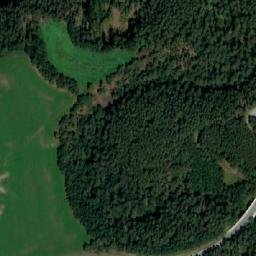 Satellite imagery of [Týn nad Vltavou-Nuzice] chapel sanctus t., CZ