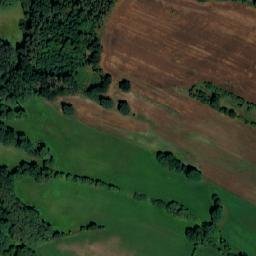Satellite imagery of [Zvěrotice] chapel sanctus t., CZ