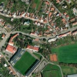 Satellite imagery of [Drnovice u Vyškova] church t., CZ