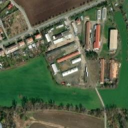 Satellite imagery of [Drnovice u Vyškova] church t., CZ