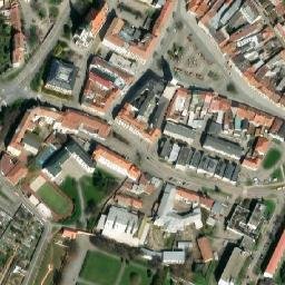 Satellite imagery of [Vyškov] church t., CZ