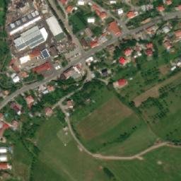 Satellite imagery of [Všemina] church t., CZ