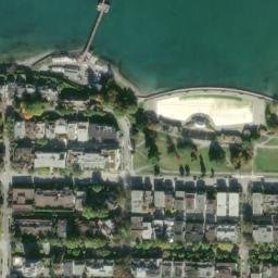 Satellite imagery of Kitsilano Point, CA