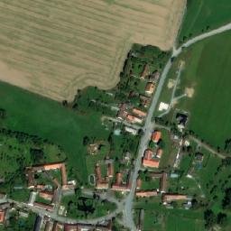 Satellite imagery of [Týn nad Vltavou-Nuzice] chapel sanctus t., CZ