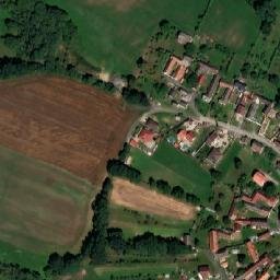 Satellite imagery of [Zvěrotice] chapel sanctus t., CZ