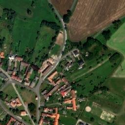 Satellite imagery of [Zvěrotice] chapel sanctus t., CZ