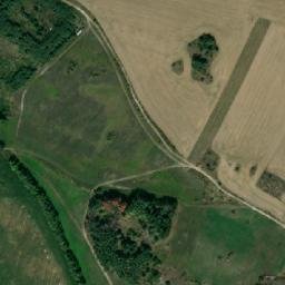 Satellite imagery of [Budišov u Třebíče] church t., CZ