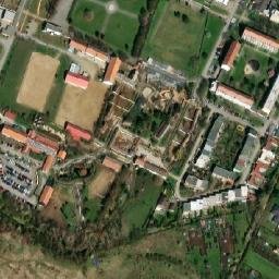 Satellite imagery of [Vyškov] church t., CZ