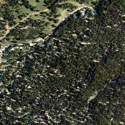 Satellite imagery of Middle Kootenay Pass, CA