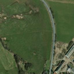 Satellite imagery of [Čachrov] church t., CZ