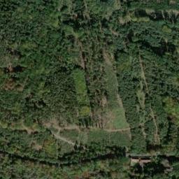 Satellite imagery of St.Nicholas [Štěkeň] church t., CZ