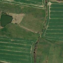 Satellite imagery of [Dírná-Nová Ves] chapel sanctus t., CZ