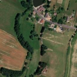 Satellite imagery of [Žirovnice-Stranná] church t., CZ