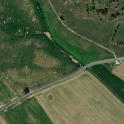 Satellite imagery of [Budišov u Třebíče] church t., CZ