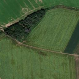 Satellite imagery of [Počenice-Tetětice-Počenice] church t., CZ