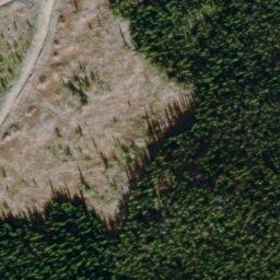 Satellite imagery of Friday Mountain, CA