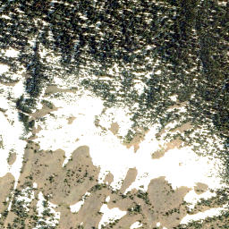 Satellite imagery of Middle Kootenay Pass, CA