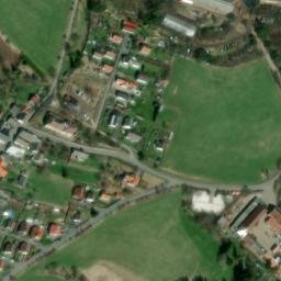 Satellite imagery of [Velhartice] church t., CZ